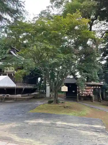 大宝八幡宮の庭園