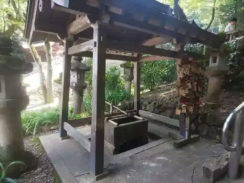 黒龍社（伊奈波神社境内社）の手水