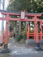 多田朝日森稲荷神社の鳥居
