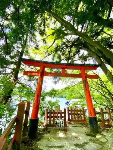 九頭龍神社本宮の鳥居