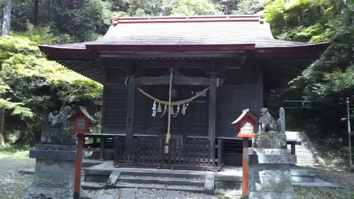 小森神社の本殿・本堂