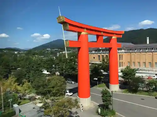 平安神宮の鳥居