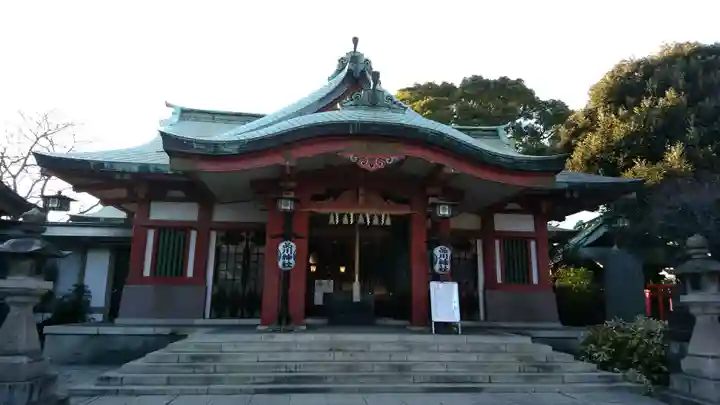 品川神社の本殿・本堂