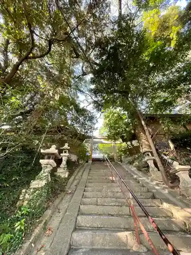 生野神社の景色