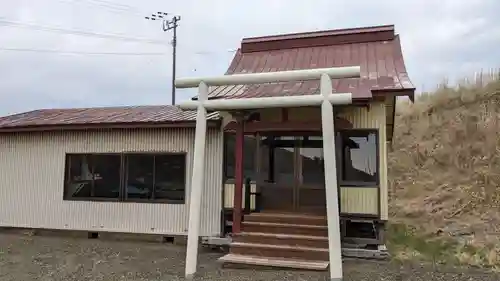 湯沸神社の鳥居