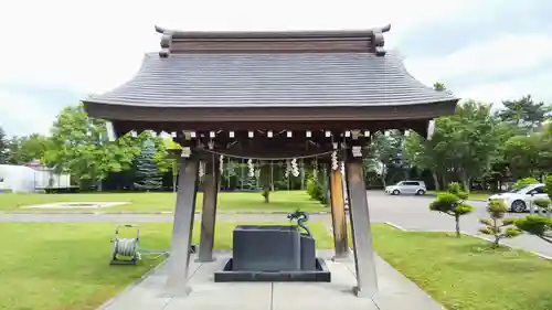 美瑛神社の手水