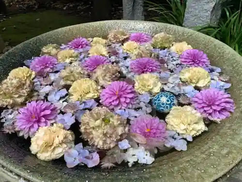 行田八幡神社の手水