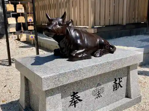 諏訪神社の狛犬