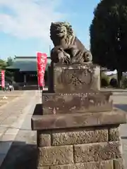 谷原氷川神社の狛犬