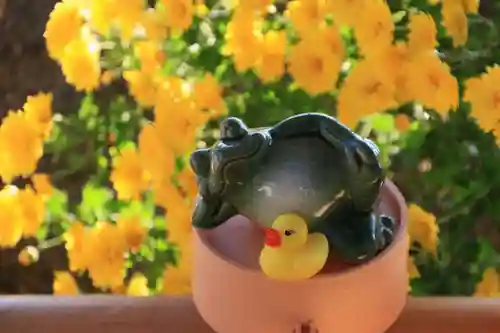 阿久津「田村神社」（郡山市阿久津町）旧社名：伊豆箱根三嶋三社の手水舎