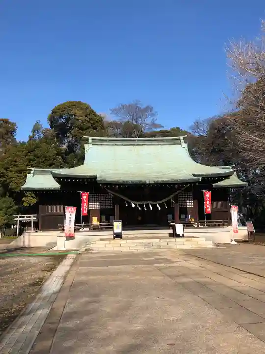 峯ヶ岡八幡神社の本殿・本堂