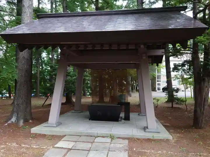 大谷地神社の手水舎