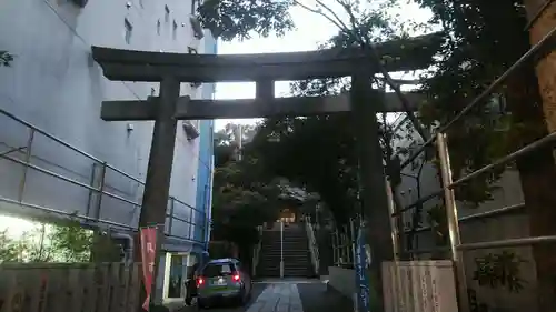 御田八幡神社の鳥居