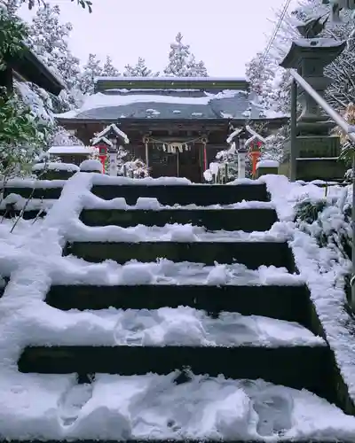 滑川神社 - 仕事と子どもの守り神(福島県)