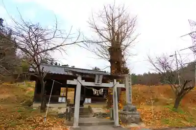 大六天麻王神社の鳥居