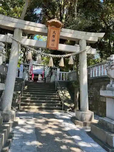 大宮・大原神社の鳥居