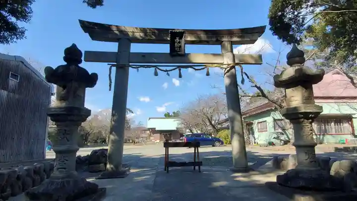 田中神社の鳥居