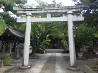越中白山総社の鳥居