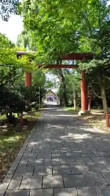 永山神社の鳥居