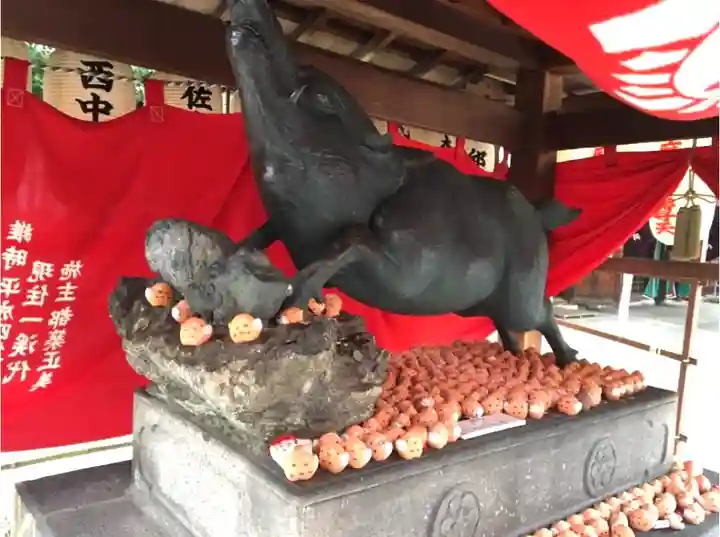 摩利支天堂 禅居庵の狛犬