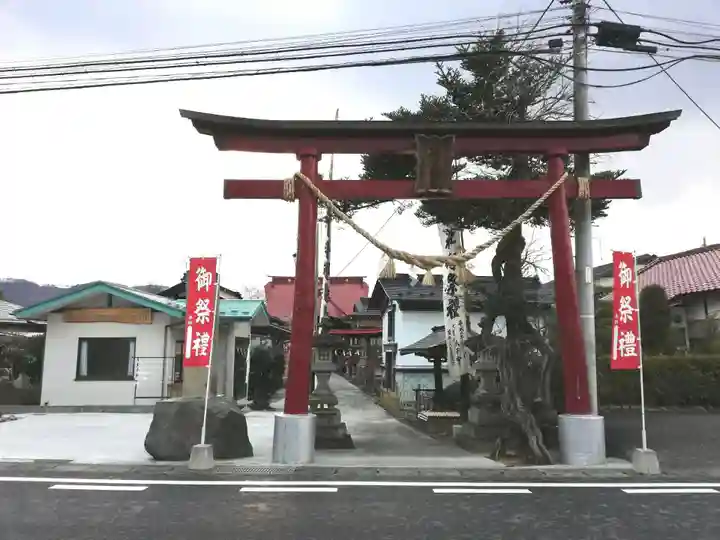 大鏑神社の鳥居