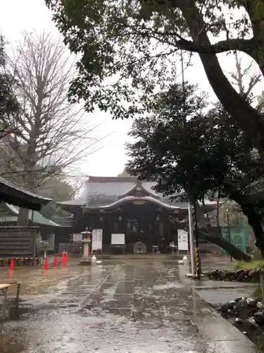 渋谷氷川神社の本殿・本堂