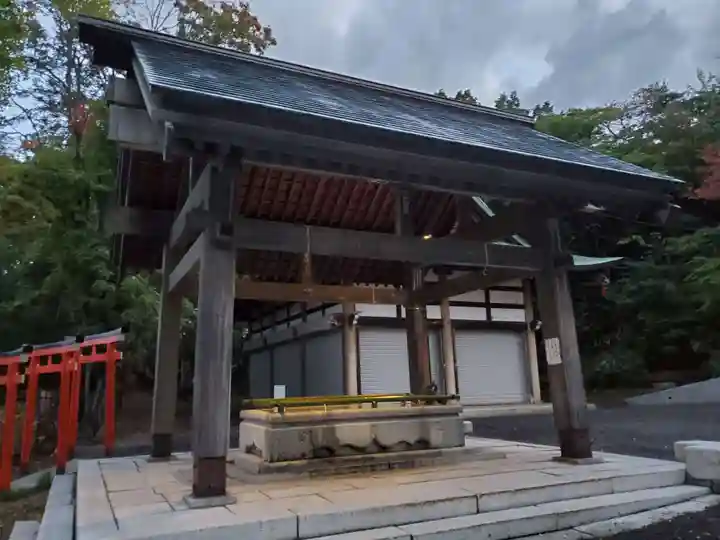 住吉神社の手水舎