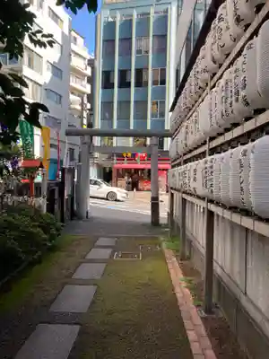 朝日神社の鳥居