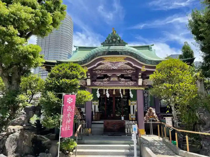 高木神社の本殿・本堂