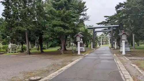 新十津川神社の鳥居