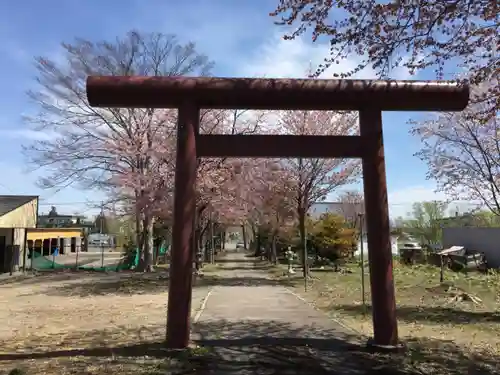 輪厚神社の鳥居