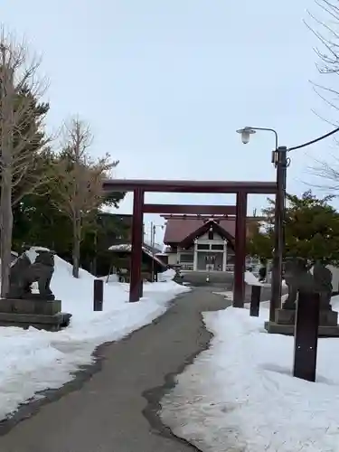 苗穂神社の鳥居