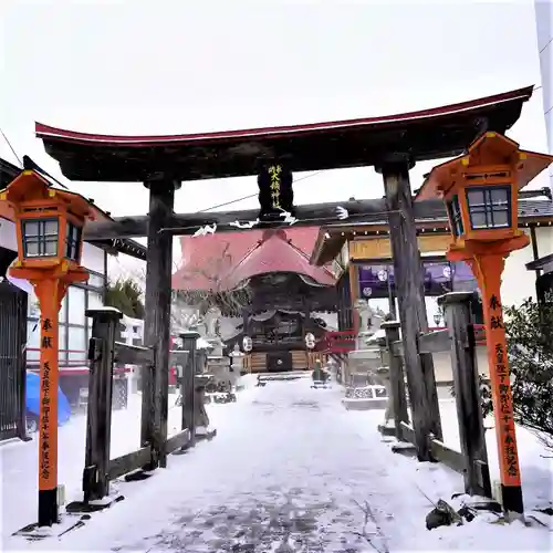 大鏑神社の鳥居