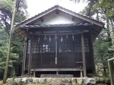 長柄神社の本殿