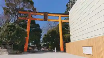 川越氷川神社の鳥居