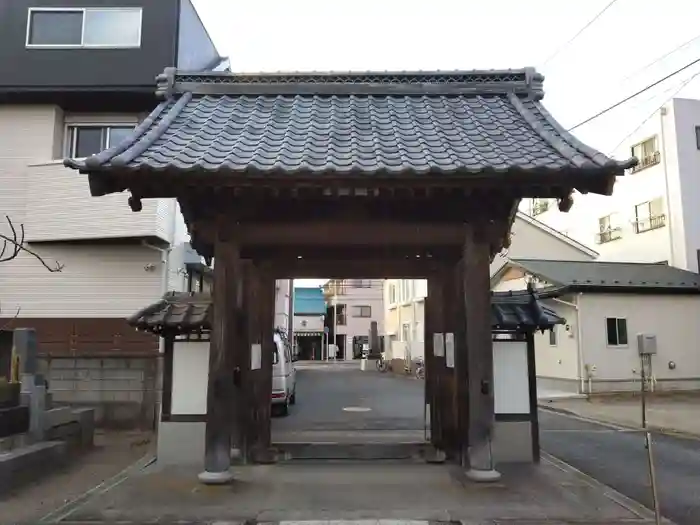 安立寺の山門