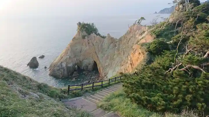 黄金神社の景色