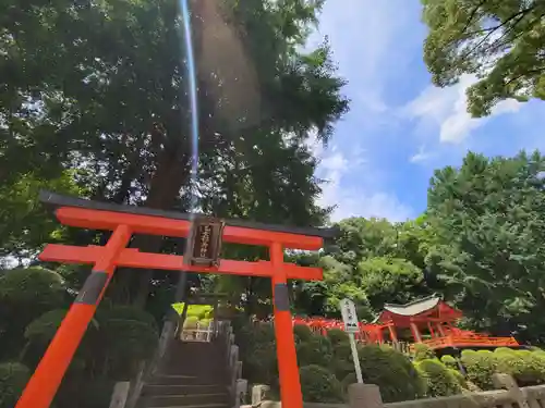 根津神社の鳥居