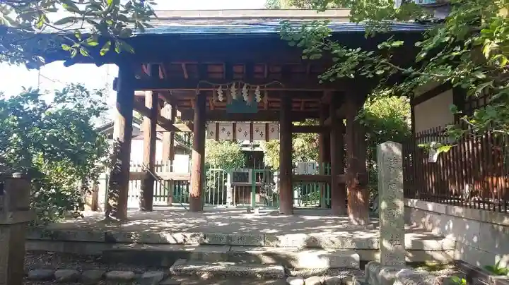 溝旗神社(肇國神社)の本殿・本堂