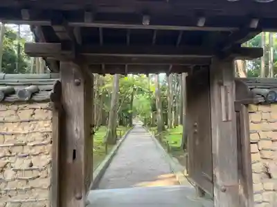 唐招提寺の山門・神門