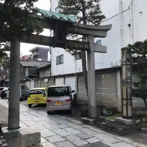 菅大臣神社の鳥居