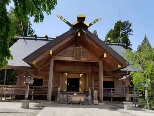 開成山大神宮の本殿