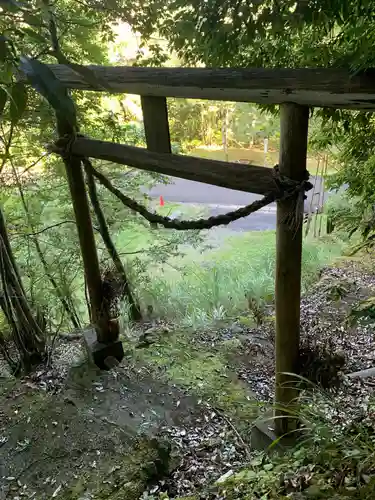 内浦山神社の鳥居