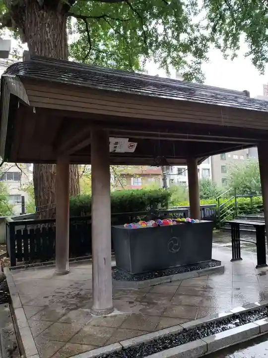 熊野神社の手水舎