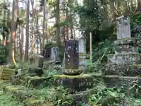 怒田沢観音堂のお墓