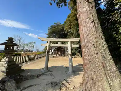 水口神社の鳥居