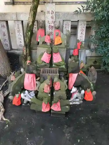 笠間稲荷神社 東京別社の狛犬