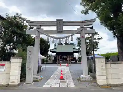 菖蒲神社の鳥居