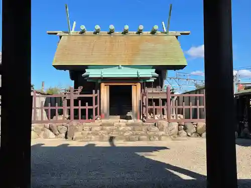 鳥出神社の本殿・本堂