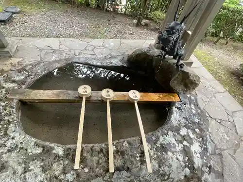 本輪西八幡神社の手水